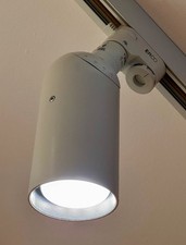 2 ERCO  STRAHLER  fuer 3 Phasen Stromschiene E27 LED tauglich weiß