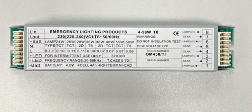 Elp om458 58w t8 - om458/ti,