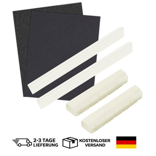 Gitarrenteile bone sattel - bone,