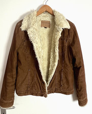Vintage Cordjacke Teddyfutter