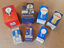 DDR NARVA KFZ Lampen Bilux H3 W50 Robur MTS S4000 G5 H6 RS09 B1000 M25 T174 NEU