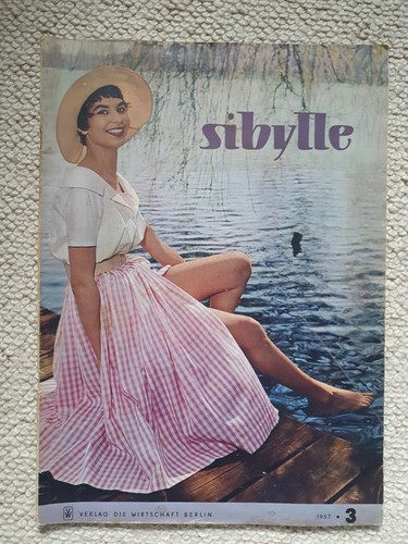 Ddr modezeitschrift sibylle - ddr,