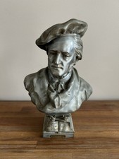 Metal Spelter Bust of German