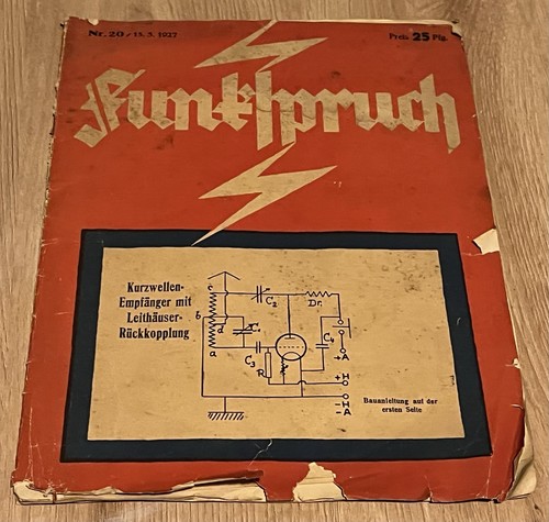 Der funkspruch 20 1927 - funkspruch, nr.