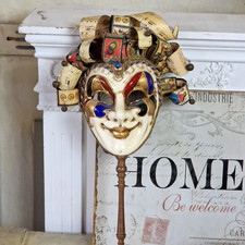 Venezianische Narrenmaske