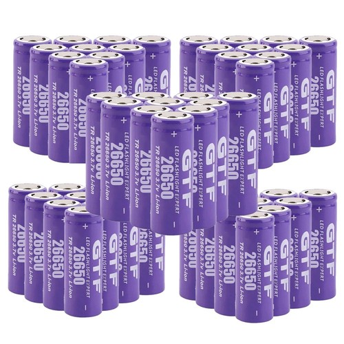 26650 1 rechargeable - 3.7v,