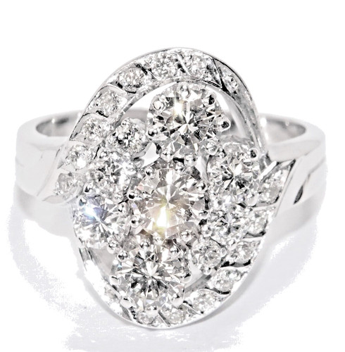 Ring gold diamant ct - gold, 1,68