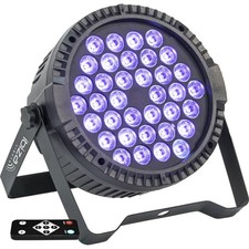 IBIZA THINPAR-36X3-UV LED PAR
