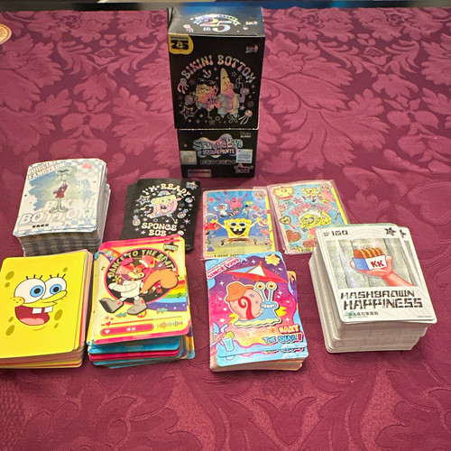 Spongebob trading cards 354 - trading,