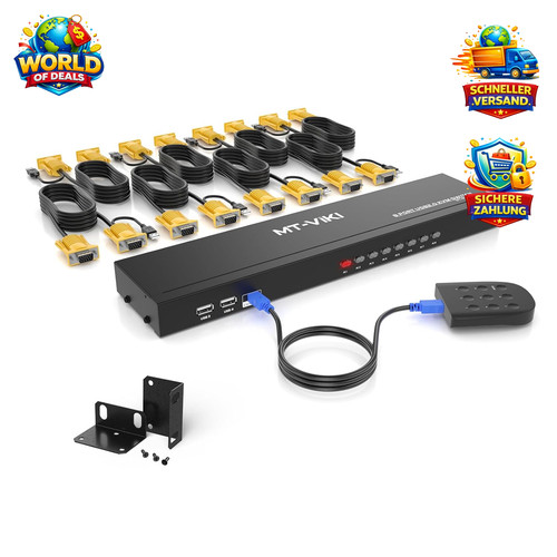 Kvm switch port rackmount - switch,
