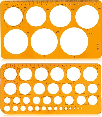 Kreisschablone set stück - 2,