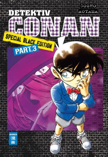 Detektiv conan special black - detektiv,