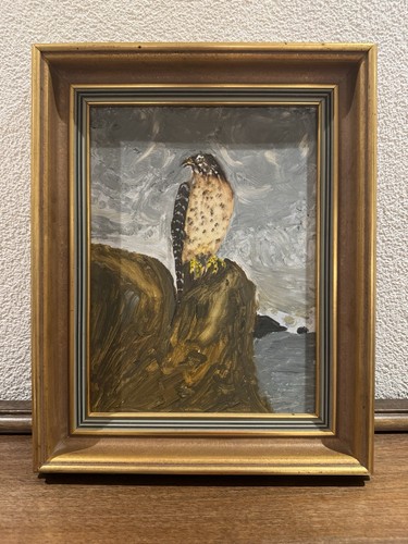 ölgemälde greifvogel auf - Ölgemälde,