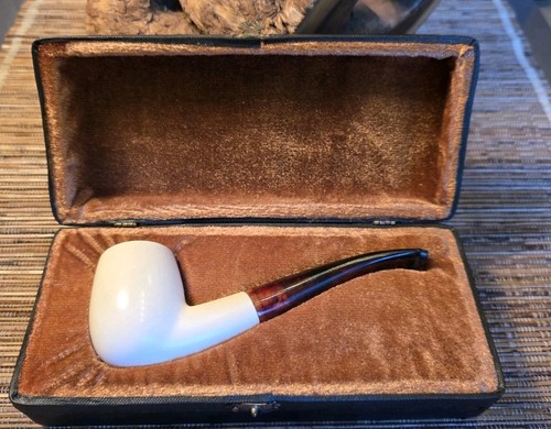 Pipe-Pfeife-Block-Meerschaum-