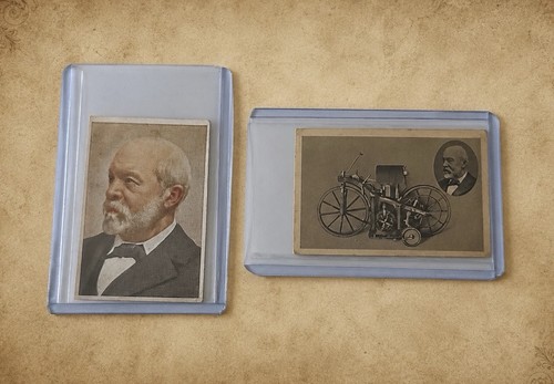 Alte zigarettenbilder - 2x,