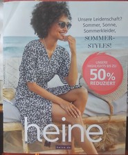Katalog Heine Sommer Sonne Sommerkleider Styles aktuell 2025
