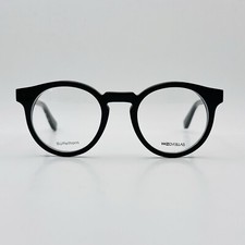 Woodfellas Brille Damen Herren rund schwarz Büffelhorn Horn Echthorn 10905 NEU