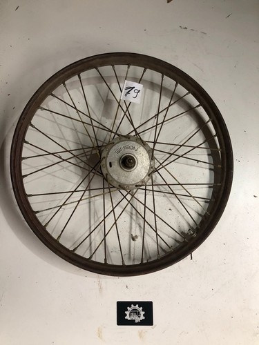 Oldtimer motorrad speichenrad - oldtimer,