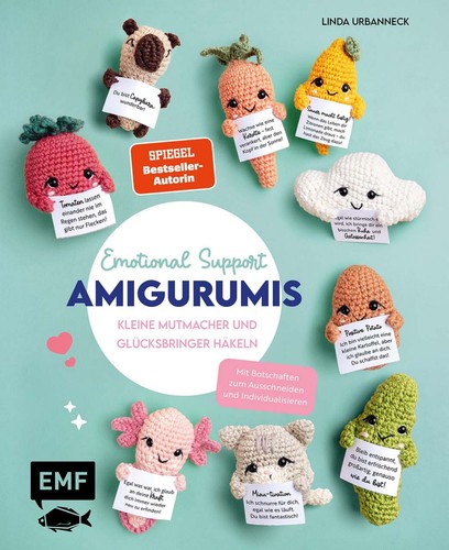 Emotional support amigurumis - emotional,