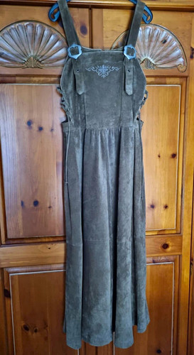 Damen lederdirndl wildleder - lederdirndl,
