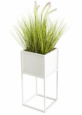 Blumensäule mit Topf