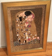 Goebel Artis Orbis Gustav Klimt, Der Kuss, Wandbild Ltd. Edition 311/1500 