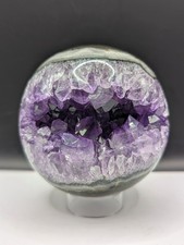 Amethyst drusen kugel 598g - amethyst, |