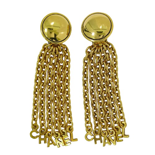 Chanel logo ohrringe - logo, clip