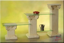 Säulenregal Regal Wandregal Sideboard Ladeneinrichtung Griechisch Steinmöbel