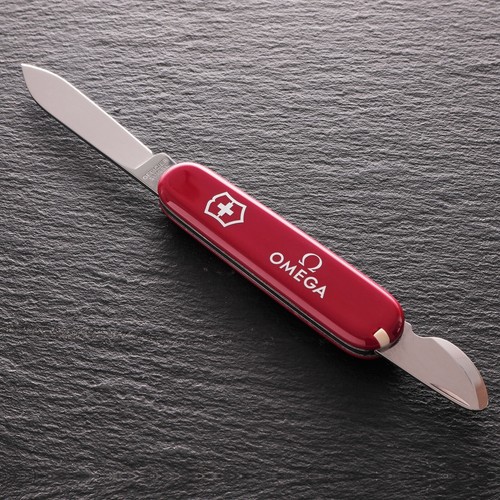 Omega swiss uhr - uhr, taschenmesser