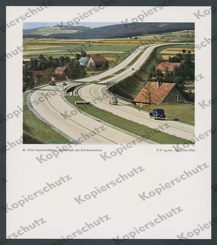 Foto agfacolor reichsautobahn - foto,