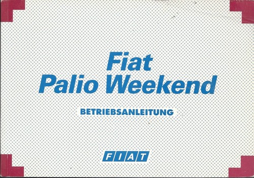 Fiat palio weekend - fiat,