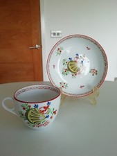 ANTIKE MASCHINE PORZELLAN GELB