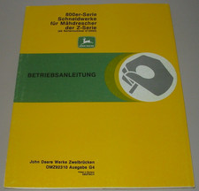 Betriebsanleitung John Deere