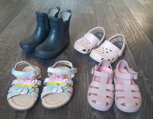 Gummistiefel sandalen schuhe - sandalen,