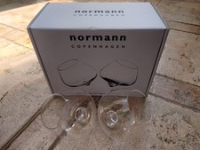 Box 2er Set Normann Copenhagen Rocking Cognac Schalen Spirituosen Gläser Hagen