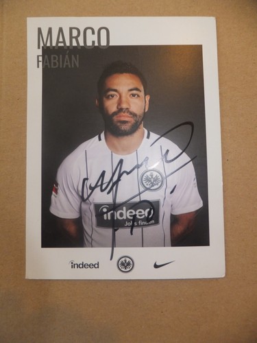 Autogrammkarte marco fabian - -,