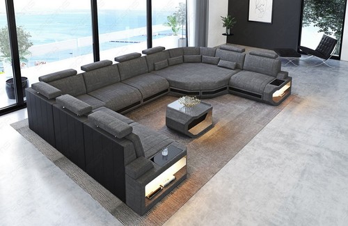 Wohnlandschaft polster couch - polster,