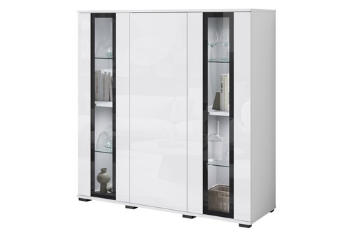 Moderne hohe vitrine 120 - vitrine, 120 cm