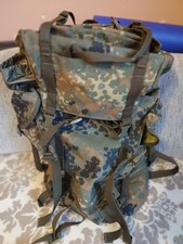 ORIGINAL BUNDESWEHR KAMPFRUCKSACK NEU 65L FLECKTARN BW RUCKSACK OUTDOOR ARMEE
