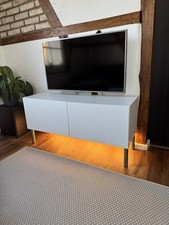 Ikea Besta TV Bank Weiß mit