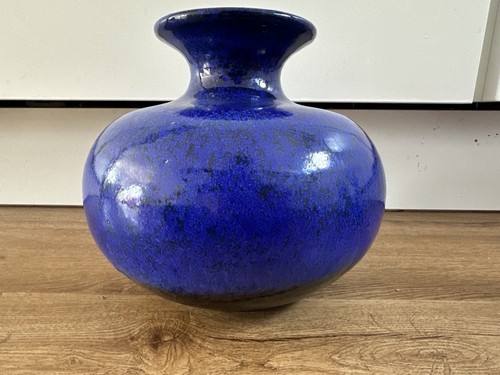 Große vase vintage blau - große,