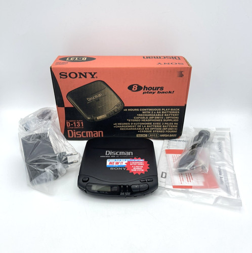 Sony 131 vintage discman mit - d-131,