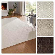 Teppich Bern – TaraCarpet 5 mm Wollteppich modern für Wohn-, Schlaf- & Esszimmer