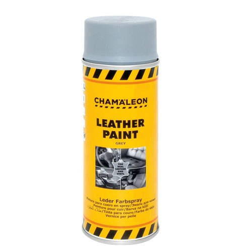 Lederfarbe grau 400ml - lederfarbe,