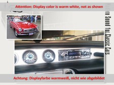 für Volvo P1800S 1967 1968 1969 Oldtimer Auto Radio DAB+ UKW FM Bluetooth AUX-in