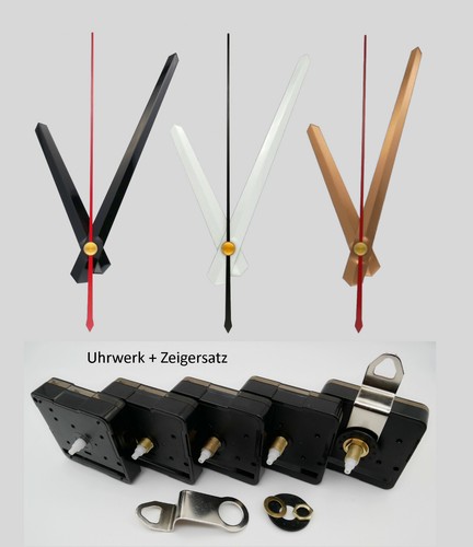 Quarz uhrwerk lautlos mit - quarz,