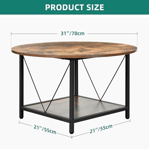 Yitahome runder couchtisch - yitahome,