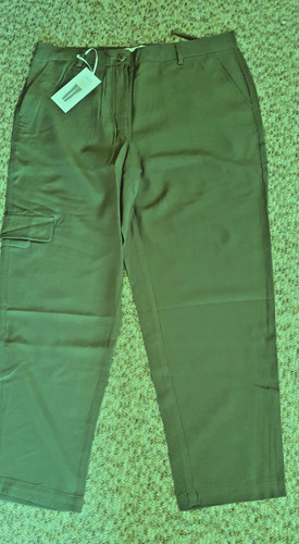 Dünne cargo stoffhose - 7/8,