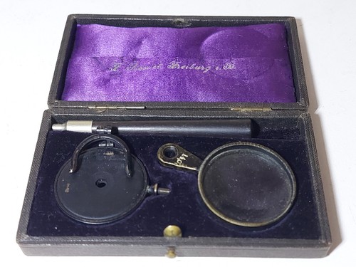 Antiker augenspiegel box - box,